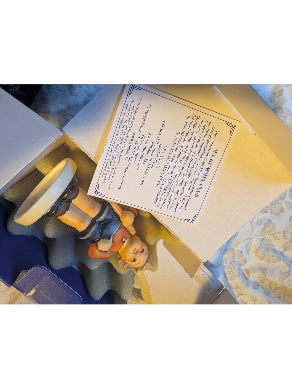 Goebel M.I. Hummel Club Figurine First Mate #1850 2002-2003